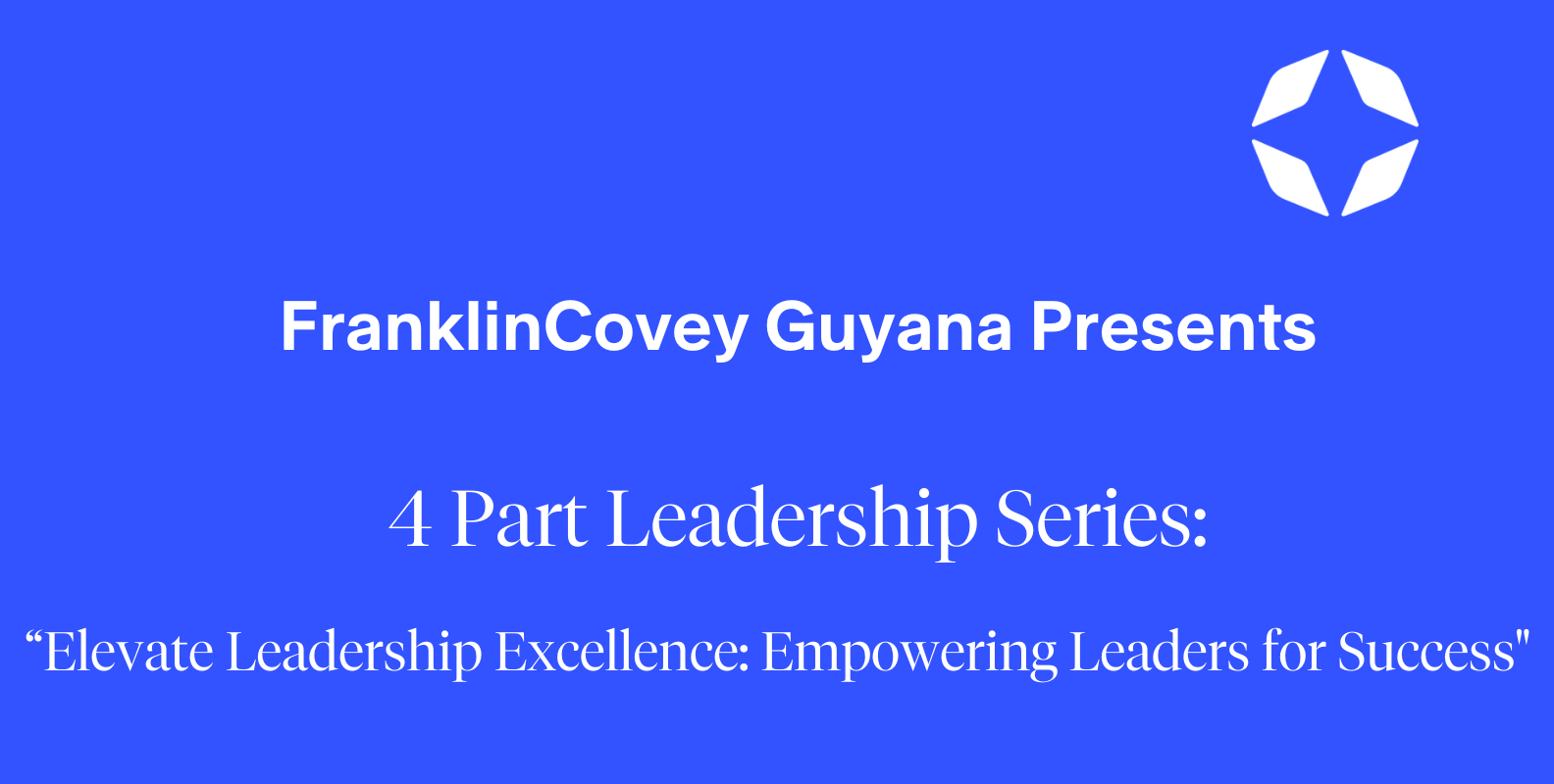 FranklinCovey Leadership Series Banner (1)